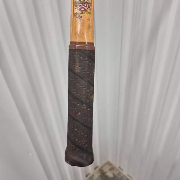 Vintage Davis Hi-Point Wood Tennis Racquet USA Made - Picture 9 of 12